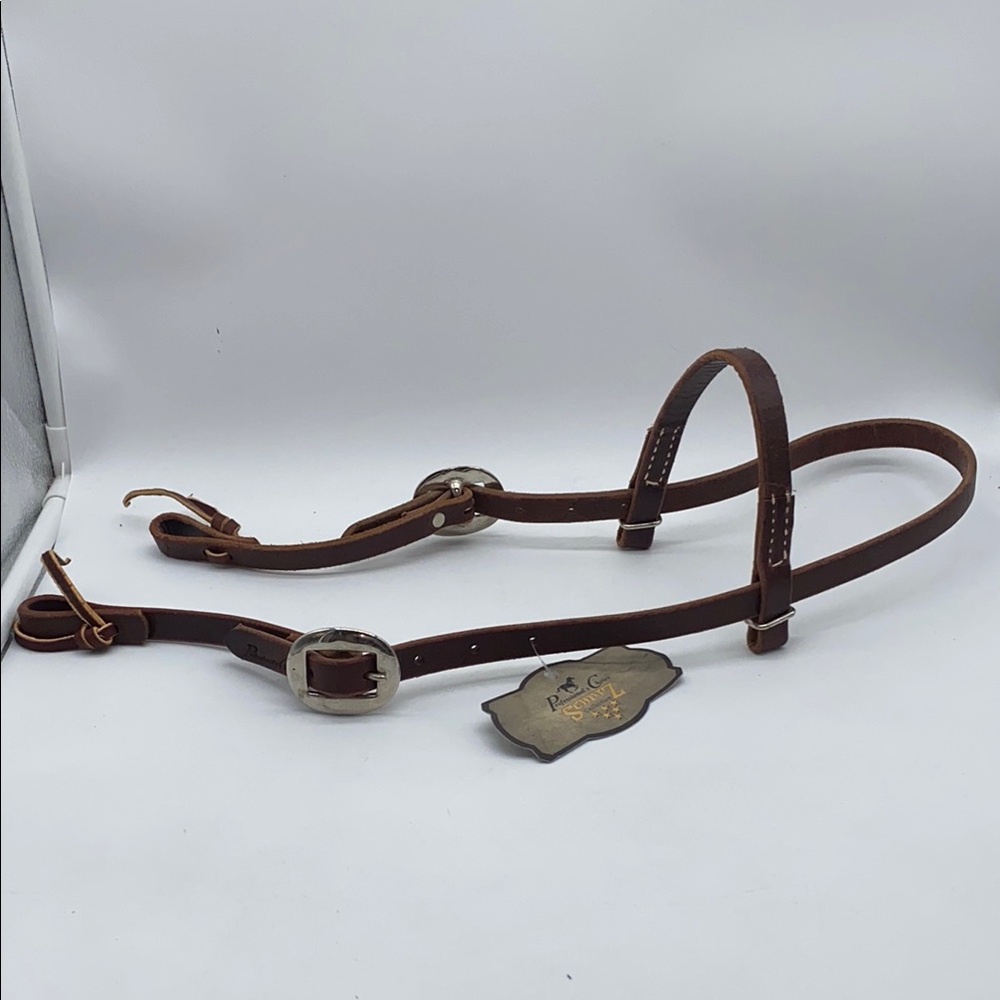 Professional's Choice Schutz Collection Trainers 1 Ear Headstall Leather Horse